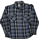Dickies Checked Flannel Shirt - 2XL Black Cotton
