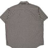 Carhartt Checked Short Sleeve Shirt - Medium Brown Cotton