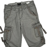 Guess Cargo Shorts - 32W 11L Grey Cotton