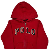 Age 7 Polo By Ralph Lauren Hoodie - Small Red Cotton