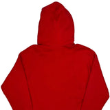 Reverse Weave Champion Hoodie - Large Red Cotton