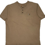 Carhartt T-Shirt - XL Beige Cotton