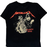 Metallica Band T-Shirt - Large Black Cotton