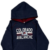 Colorado Avalanche, Age 2 Reebok Hoodie - 2XS Navy Cotton