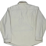 Expedition Chamois Woolrich Shirt - XL Cream Cotton