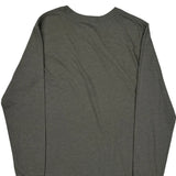 Patagonia Graphic Long Sleeve T-Shirt - Large Gray Cotton