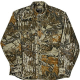 Made In USA Rattlers Flannel Shirt - XL Camo Cotton