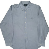 Ralph Lauren Shirt - 2XL Blue Cotton
