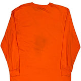 Dickies Long Sleeve T-Shirt - XL Orange Cotton