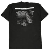 Vintage 1993 Barry Manilow Tour Fruit Of The Loom Single Stitch T-Shirt - Large Black Cotton