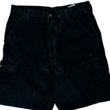 Unbranded Cargo Shorts - 34W 10L Black Cotton