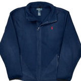 Age 10-12 Polo By Ralph Lauren Fleece Jacket - Medium Navy Polyester