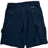 Polo By Ralph Lauren Cargo Shorts - 34W 10L Navy Cotton