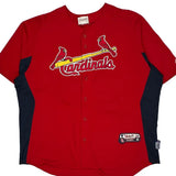 Cardinals Majestic Mlb Football Jersey - 2XL Red Polyester