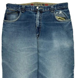 Coogi Carpenter Jeans - 35W 33L Blue Cotton