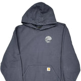 Carhartt Hoodie - 2XL Gray Cotton