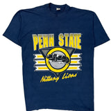Vintage Nittany Lions Foster Single Stitch T-Shirt - Large Blue Cotton