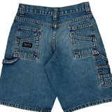 Wrangler Carpenter Shorts - 26W UK 6 Blue Denim