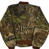 Age 12 Red Head Camo Bomber Jacket - Medium Camo Cotton