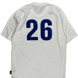 Bay Soccer Club Adidas Football Jersey - Medium White Polyester