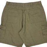 Wrangler Cargo Shorts - 36W 9L Khaki Cotton