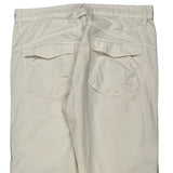 Armani Exchange Cargo Cargo Trousers - 34W 31L Cream Cotton