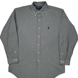 Ralph Lauren Shirt - Large Grey Cotton