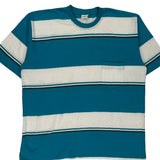 Munsing Single Stitch T-Shirt - XL Blue Cotton