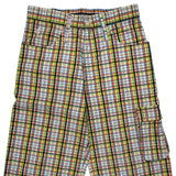 Rocawear Checked Cargo Shorts - 32W 11L Multicoloured Cotton