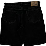Wrangler Denim Shorts - 32W 8L Black Cotton
