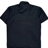 Dickies Short Sleeve Shirt - Large Black Polyester Blend