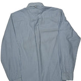 Tommy Hilfiger Striped Shirt - Small Blue Cotton