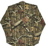 Cabelas Flannel Shirt - Large Camo Cotton
