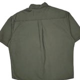 Carhartt Short Sleeve Shirt - 2XL Green Cotton
