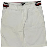 Tommy Hilfiger Chino Shorts - 31W UK 12 White Cotton