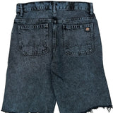 Dickies Denim Shorts - 30W 11L Dark Wash Denim