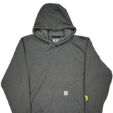 Loose Fit Carhartt Hoodie - XL Grey Cotton