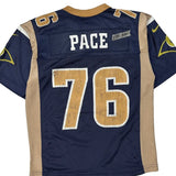 Age 10 Nike Football Jersey - Small Blue Polyester