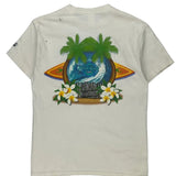 Hard Rock Cafe Graphic T-Shirt - Medium White Cotton