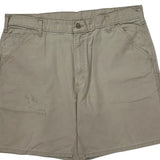 Carhartt Carpenter Shorts - 38W 9L Beige Cotton