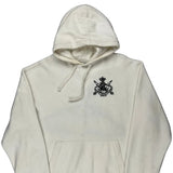 Vintage Polo By Ralph Lauren Hoodie - XL Cream Cotton Blend