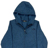 The North Face Fleece Jacket - Large Blue Polyester