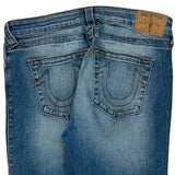 True Religion Jeans - 32W UK 12 Blue Cotton Blend