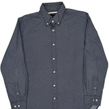 Tommy Hilfiger Shirt - Large Blue Cotton