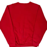 Vintage Polo By Ralph Lauren Sweatshirt - Small Red Cotton Blend