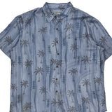 Batik Bay Hawaiian Shirt - XL Blue Viscose