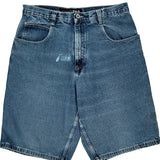 Southpole Denim Shorts - 38W 12L Blue Cotton