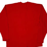 Marlboro Long Sleeve T-Shirt - XL Red Cotton