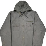 Dickies Jacket - 2XL Gray Cotton Blend