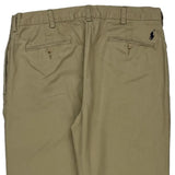 Polo By Ralph Lauren Chinos - 36W 31L Beige Cotton